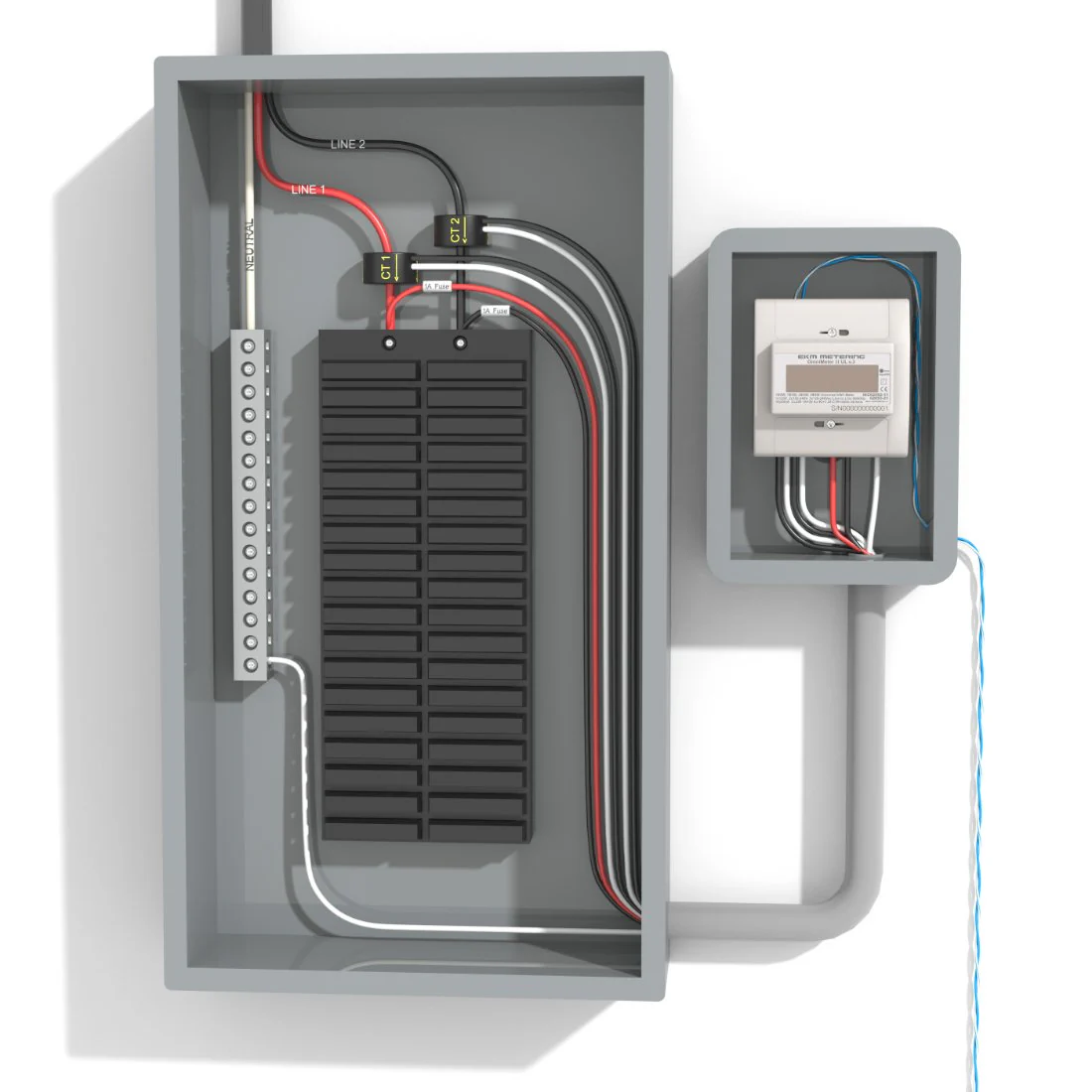 EKM Omnimeter I v.3 – Smart kWh Meter, Single Phase or 3-Phase, up to 480V, up to 5000A, 50/60Hz - Image 14