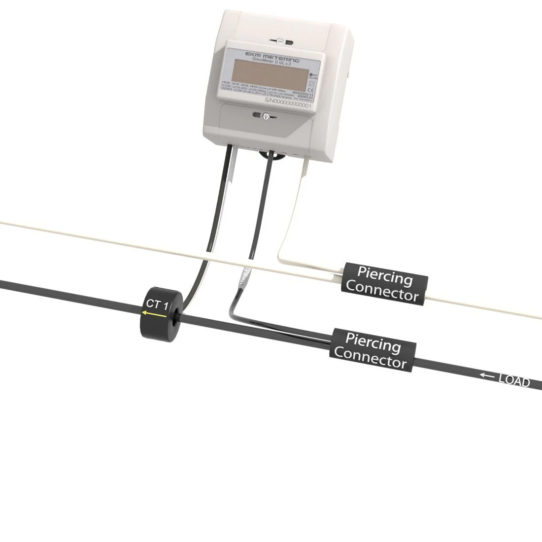 EKM Omnimeter I v.3 – Smart kWh Meter, Single Phase or 3-Phase, up to 480V, up to 5000A, 50/60Hz - Image 5