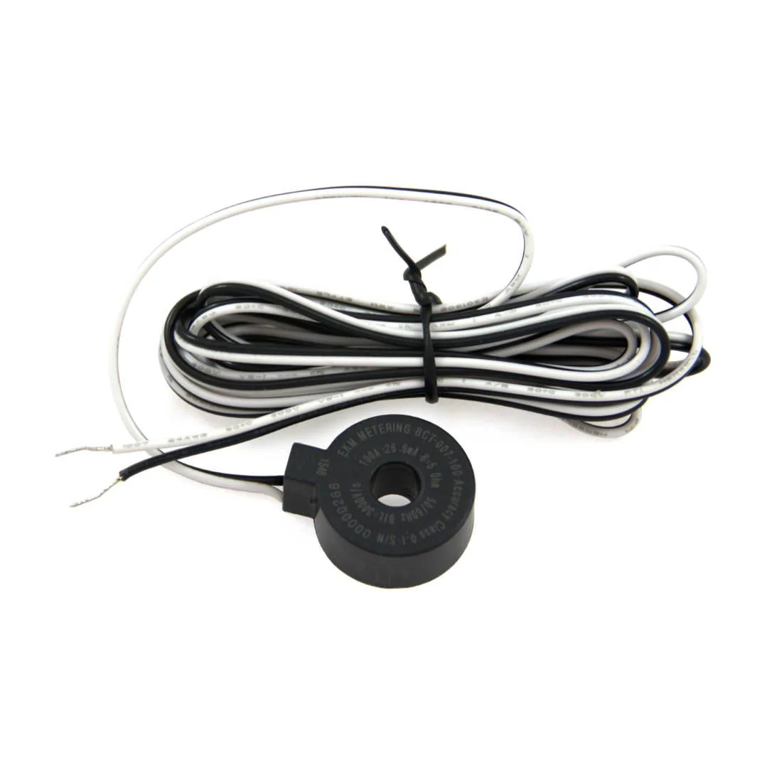 Mini Solid-core CT, 100A:26.6mA, 7mm (0.27") Hole Diameter, BCT-007-100UL