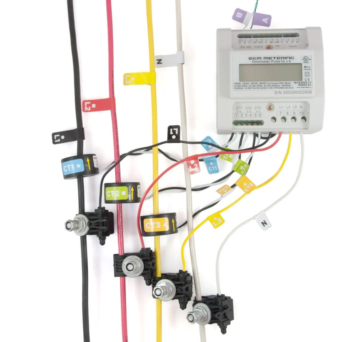 EKM Omnimeter HV v.4 – Universal Single and Three Phase up to 600V, Pulse Counting, Relay Controlling, Universal Smart Electric Meter - Image 7